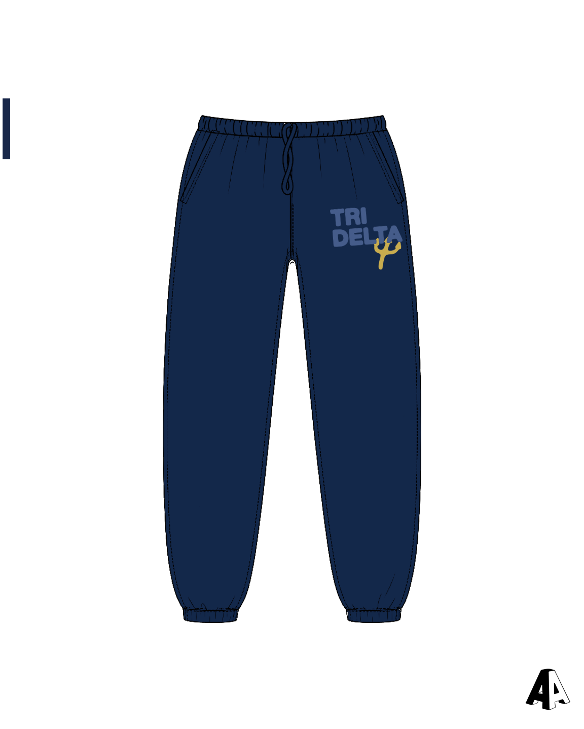Trident Sweatpants Delta Delta Delta College of Charleston