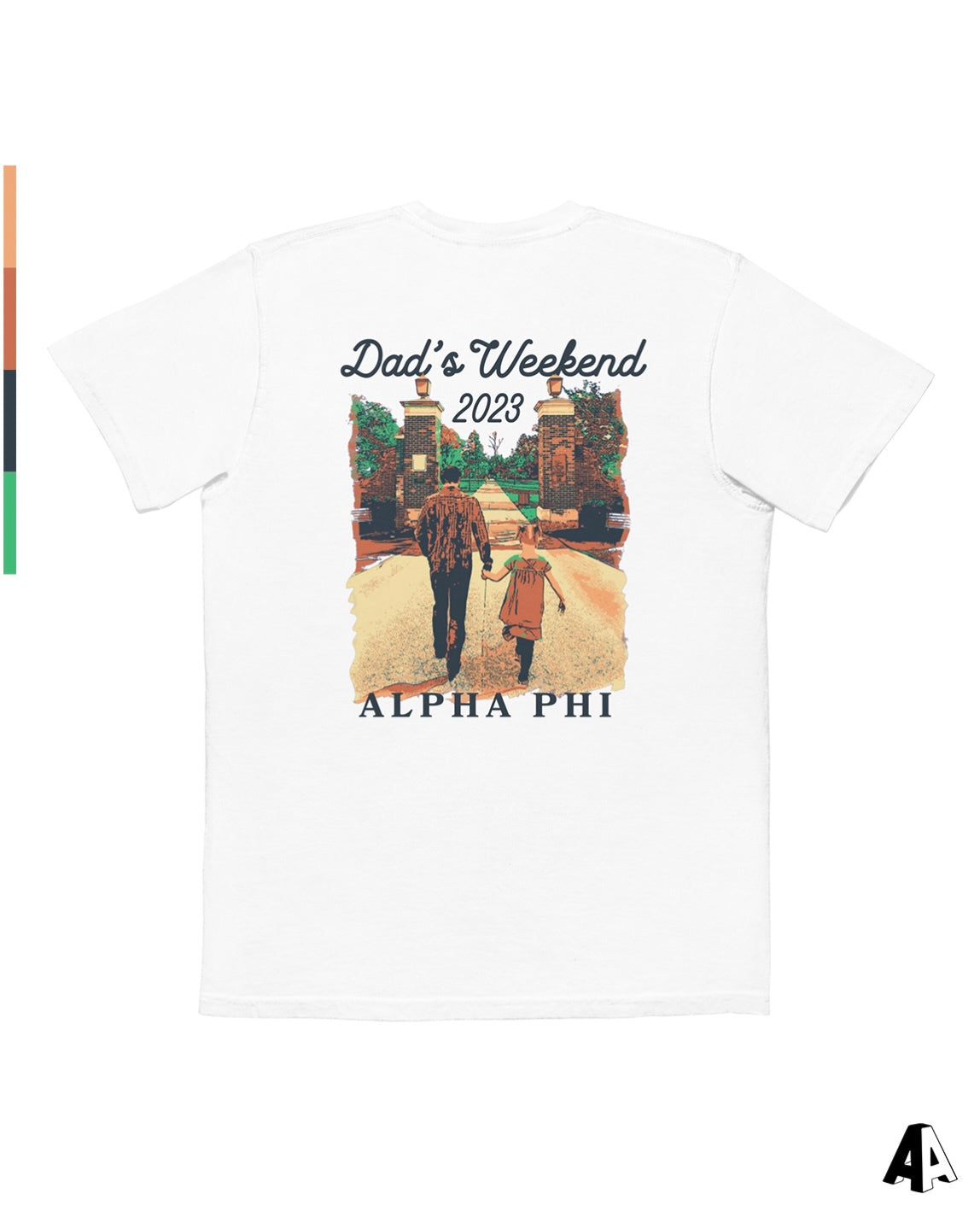 Dad's Weekend Pocket Tee Alpha Phi Miami University, Ohio