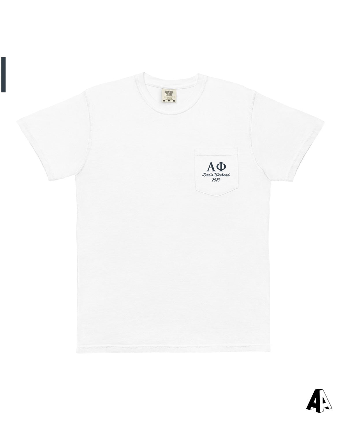 Dad's Weekend Pocket Tee Alpha Phi Miami University, Ohio