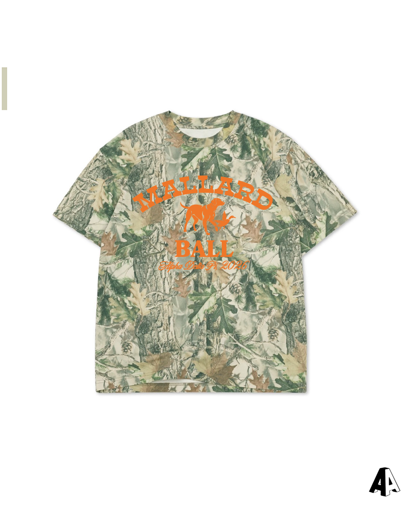 Camo Tee Alpha Delta Pi College of Charleston