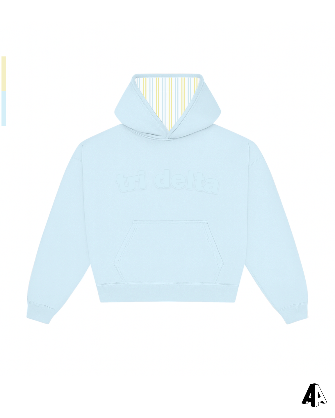 Distressed Hoodie Kappa Alpha Theta Vanderbilt University