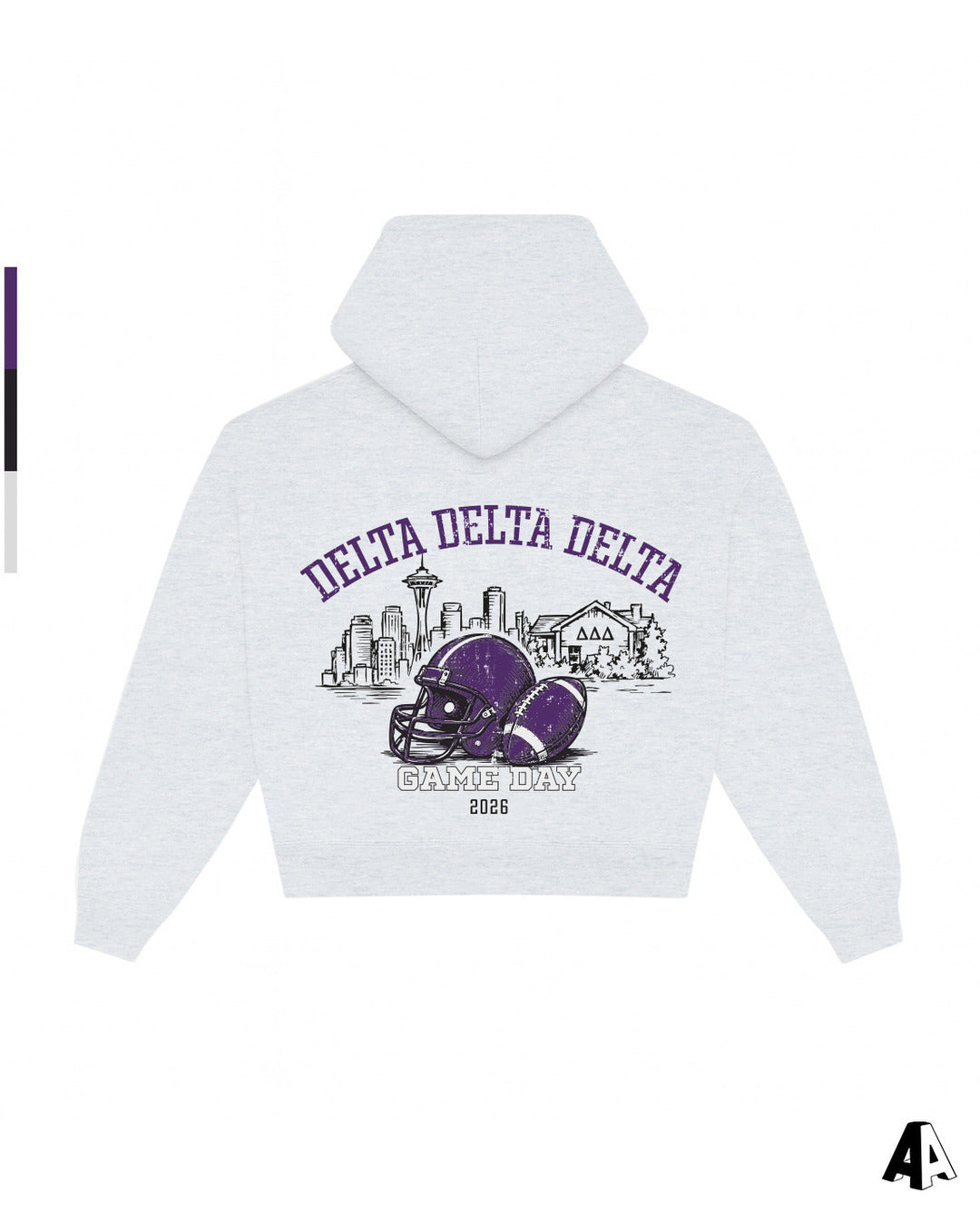 Game Day Hoodies Delta Delta Delta University of Washington Seattle