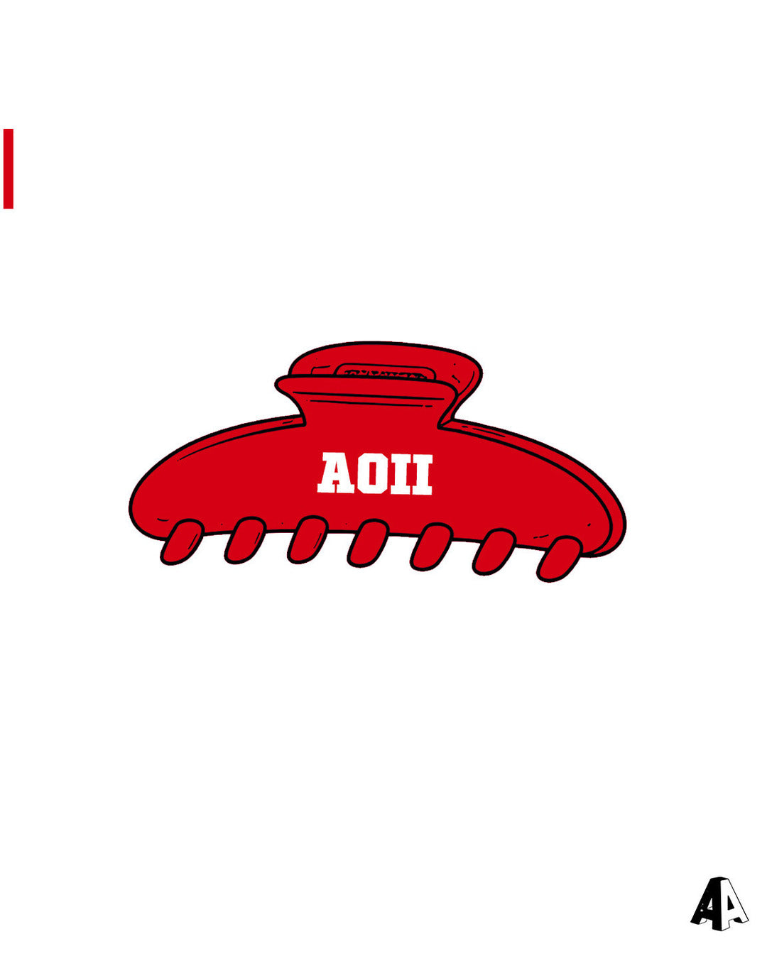 Red Clips Alpha Omicron Pi The University of Oklahoma