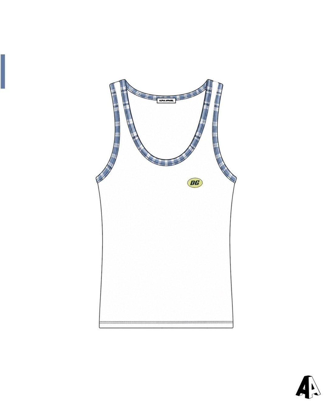 V Neck Tag Delta Gamma University of Arizona