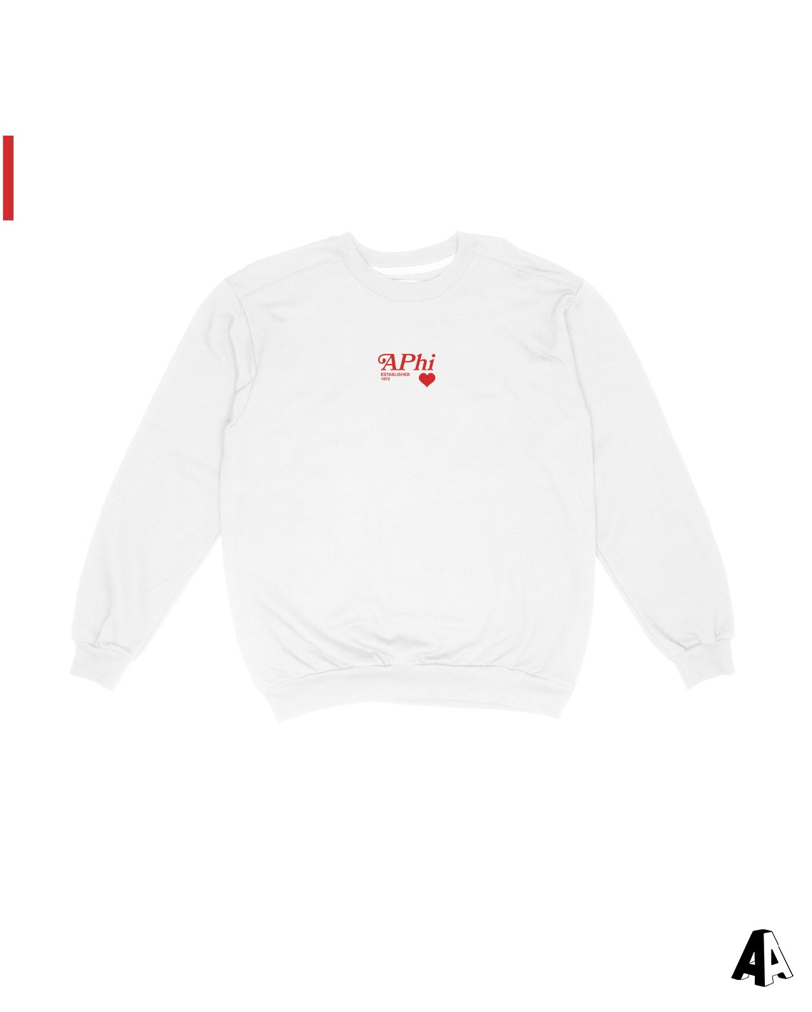 Love Embroidered Crewneck