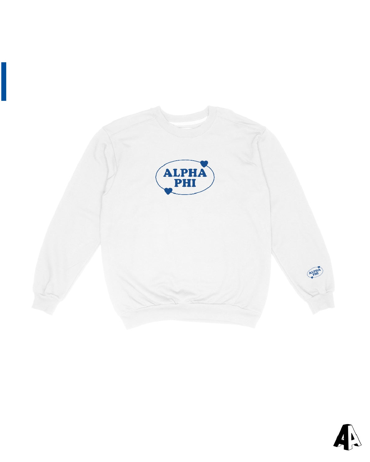 Embroidered Orbit Crewneck