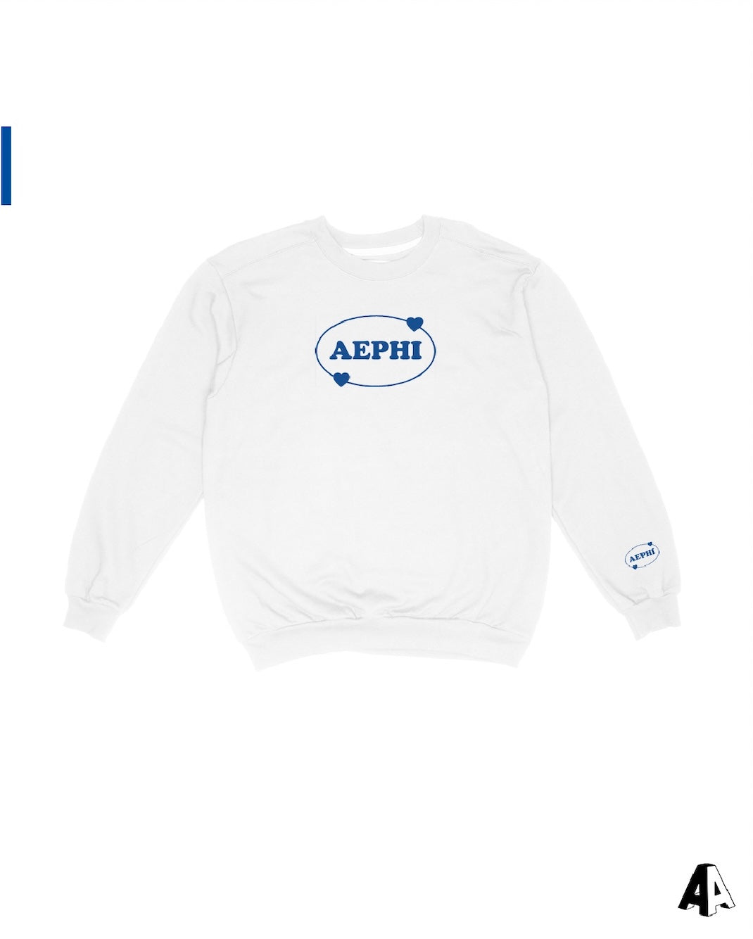 Embroidered Orbit Crewneck