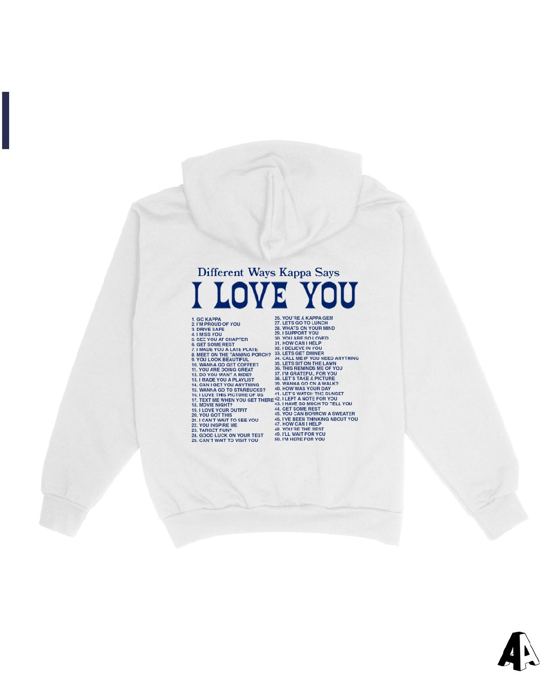 Ways To Say Hoodie Kappa Kappa Gamma University of Cincinnati