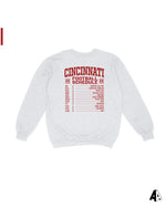 Football Crewneck Kappa Kappa Gamma University of Cincinnati