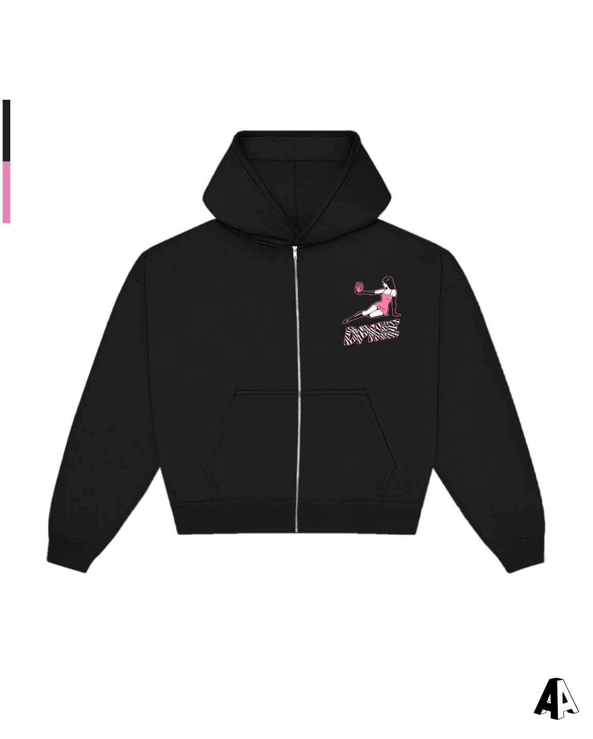 Zebra Zip Up Delta Phi Epsilon University of Miami