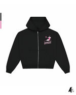 Zebra Zip Up Delta Phi Epsilon University of Miami