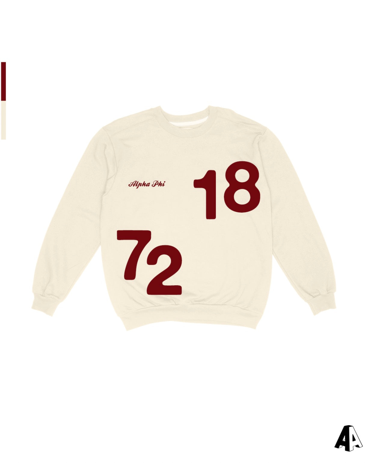 Embroidered Spring Fling Crew Alpha Phi University of Colorado Boulder