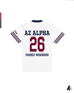 Parents Unisex Football Jersey Pi Beta Phi University of Arizona