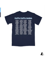 Seniors Tee Kappa Kappa Gamma University of Arizona