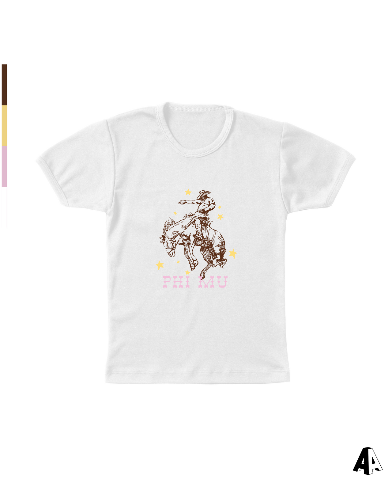 Cowboy Baby Tee Phi Mu Purdue University West Lafayette