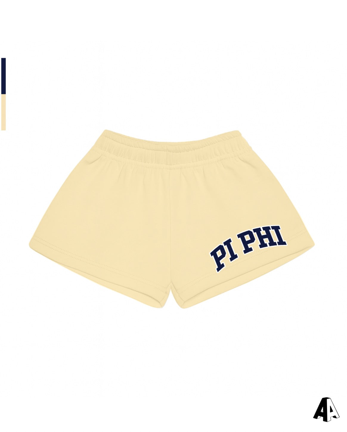 Butter Applique Shorts Pi Beta Phi Auburn University