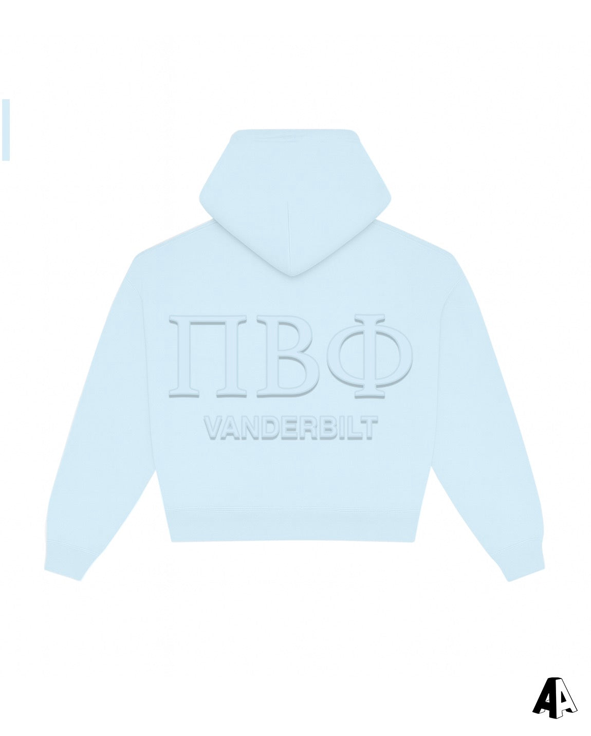 Distressed Patch Hoodie Pi Beta Phi Vanderbilt University