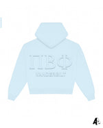 Distressed Patch Hoodie Pi Beta Phi Vanderbilt University