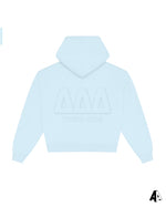 Distressed Patch Hoodie Delta Delta Delta Kansas State University
