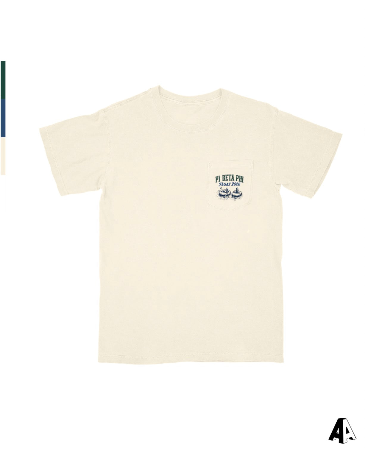 Float Pocket Tee Pi Beta Phi Tulane University