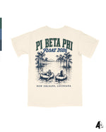 Float Pocket Tee Pi Beta Phi Tulane University