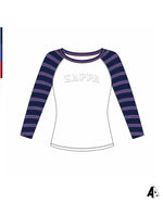 Striped Raglan Kappa Kappa Gamma University of Arizona
