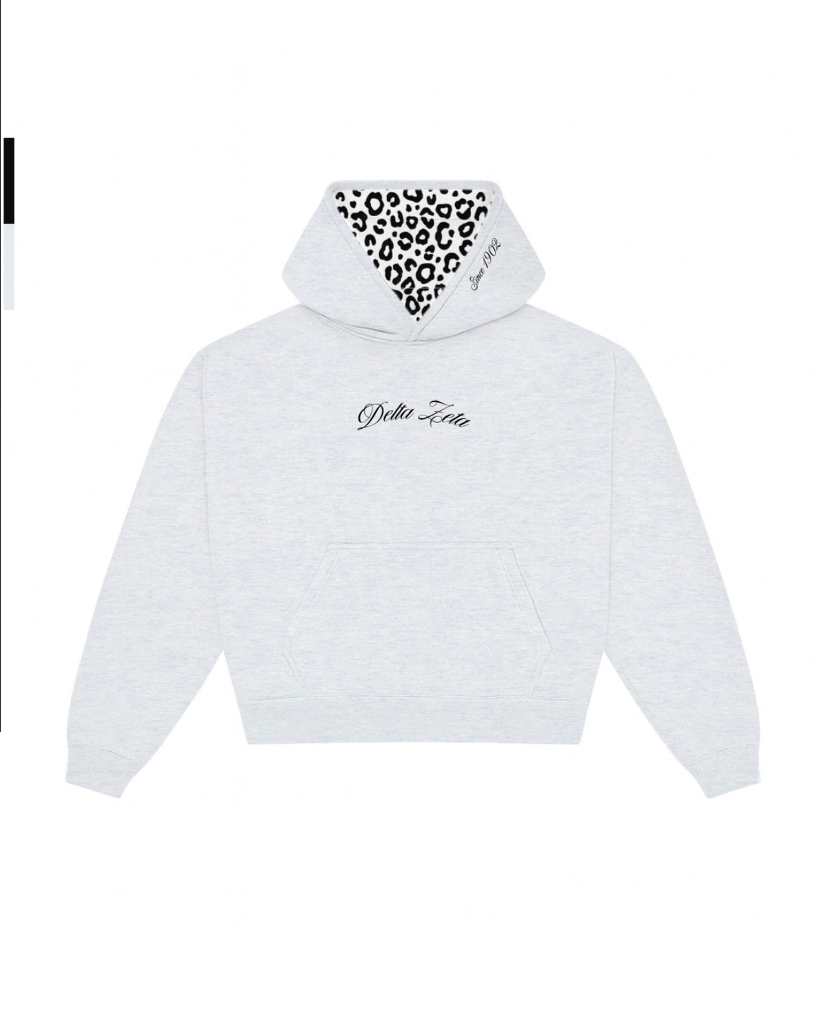 Leopard Hoodie Delta Zeta Missouri State University