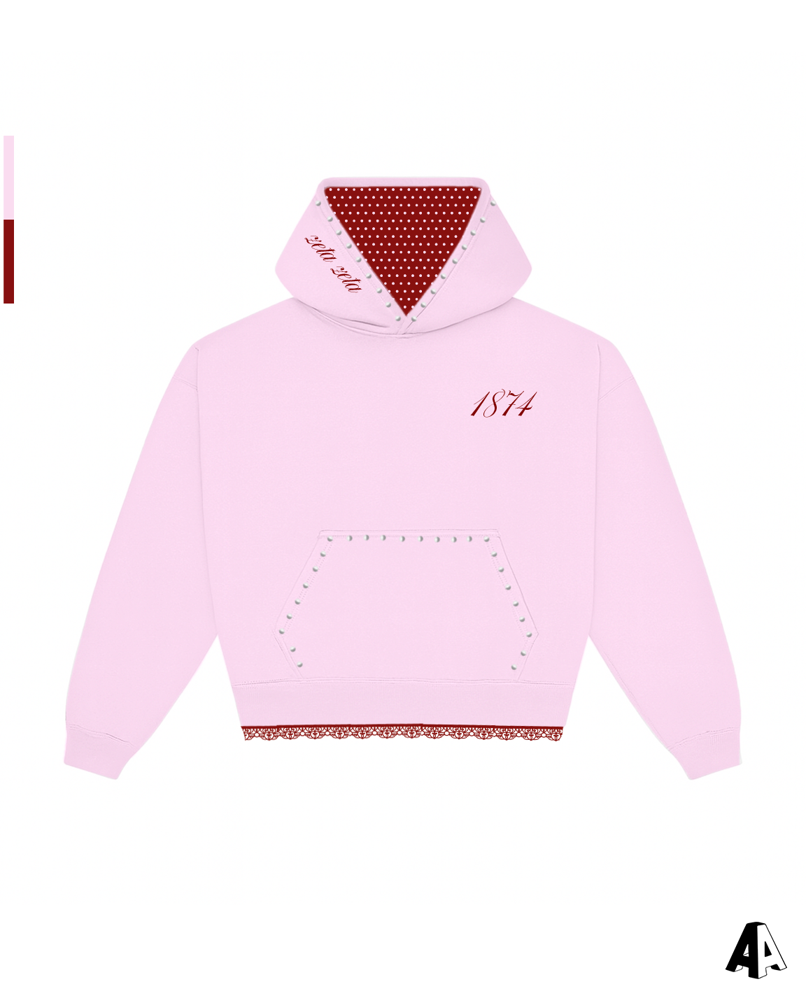 Lace Hoodie Sigma Kappa Babson College