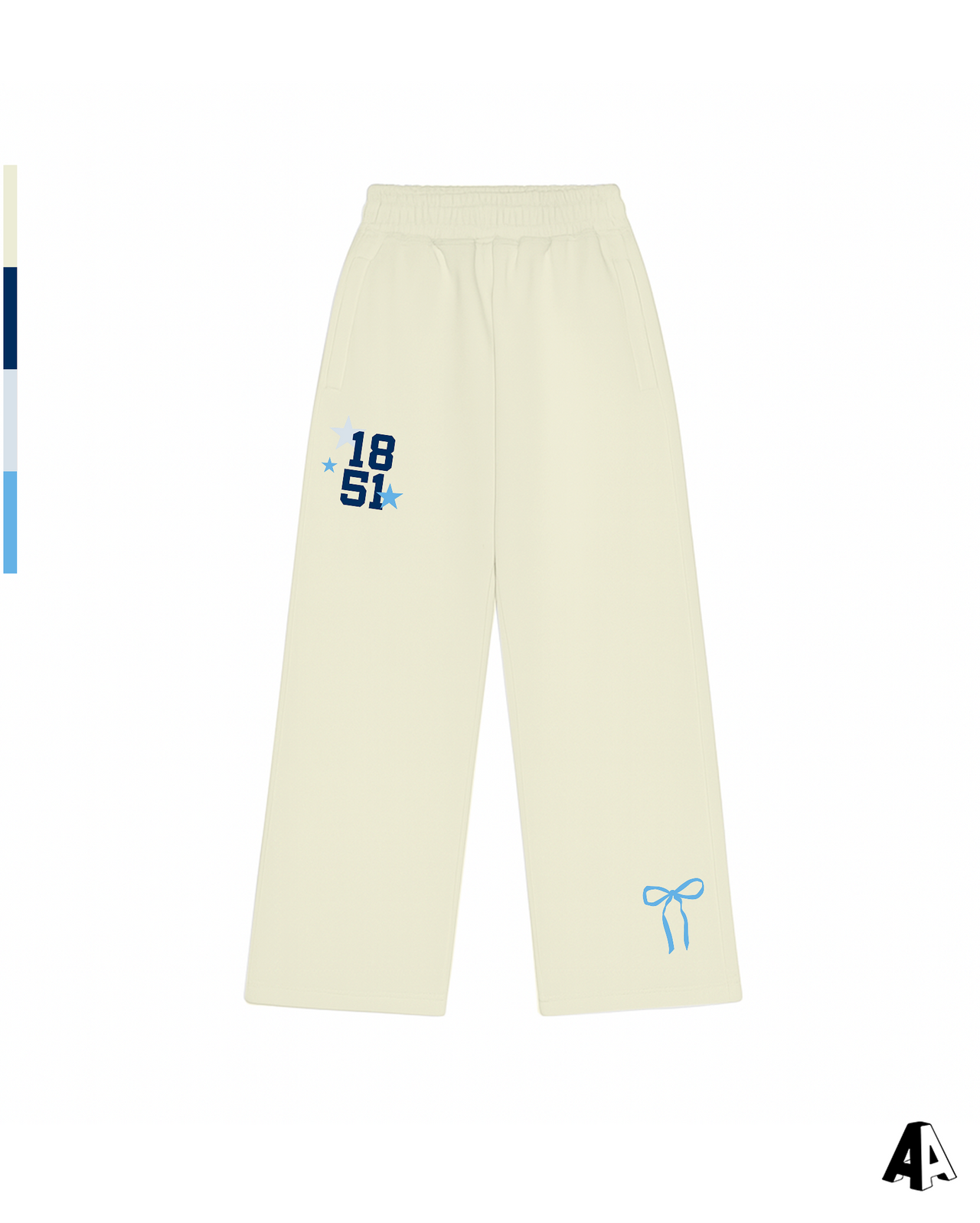 Alpha Delta Pi Pennant Sweatpants Front