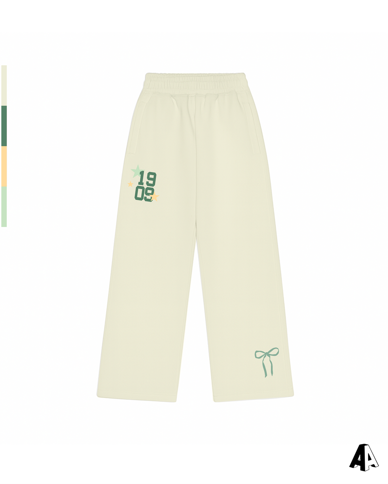 Alpha Delta Pi Pennant Sweatpants Front