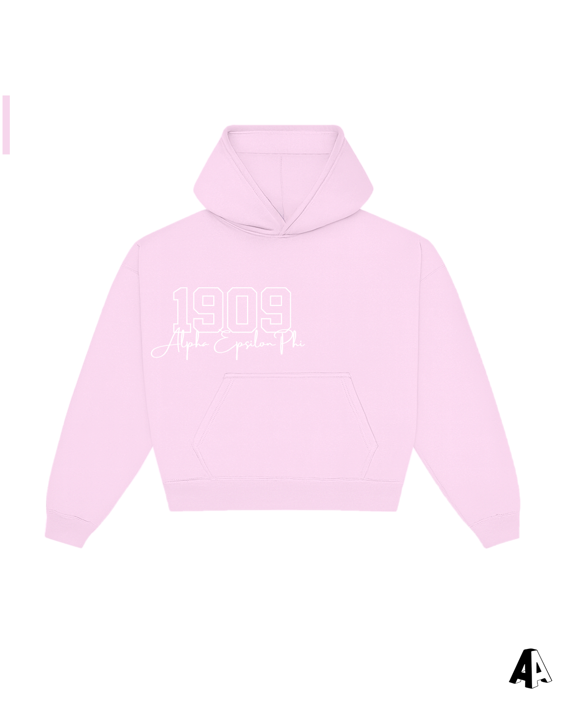 Alpha Delta Pi Numbers Hoodie Front