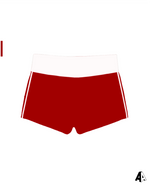 Fold Over Shorts Alpha Chi Omega Washington State University