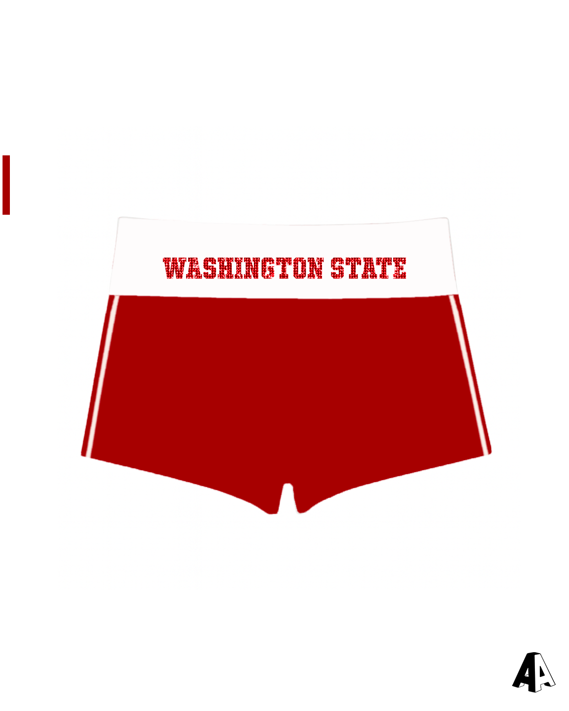 Fold Over Shorts Alpha Chi Omega Washington State University