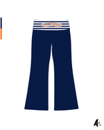 Striped Yoga Pant Chi Omega University of Illinois at Urbana Champaign