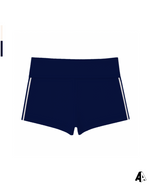 Navy Fold Over Shorts Alpha Xi Delta University of Illinois at Urbana Champaign