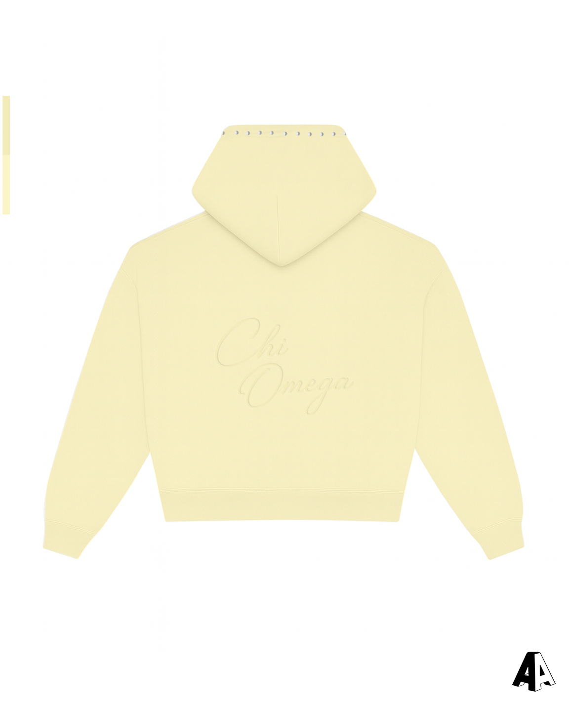 Distressed Zip Up Chi Omega George Washington University