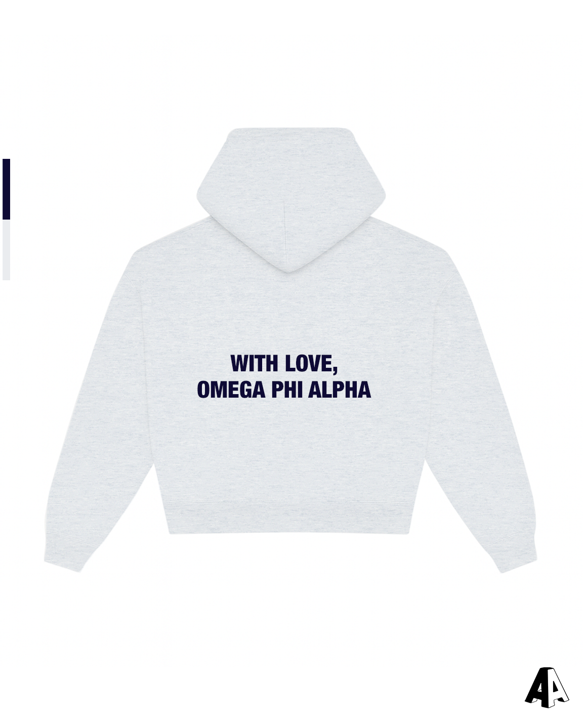 Ash Hoodie Omega Phi Alpha University of Pittsburgh