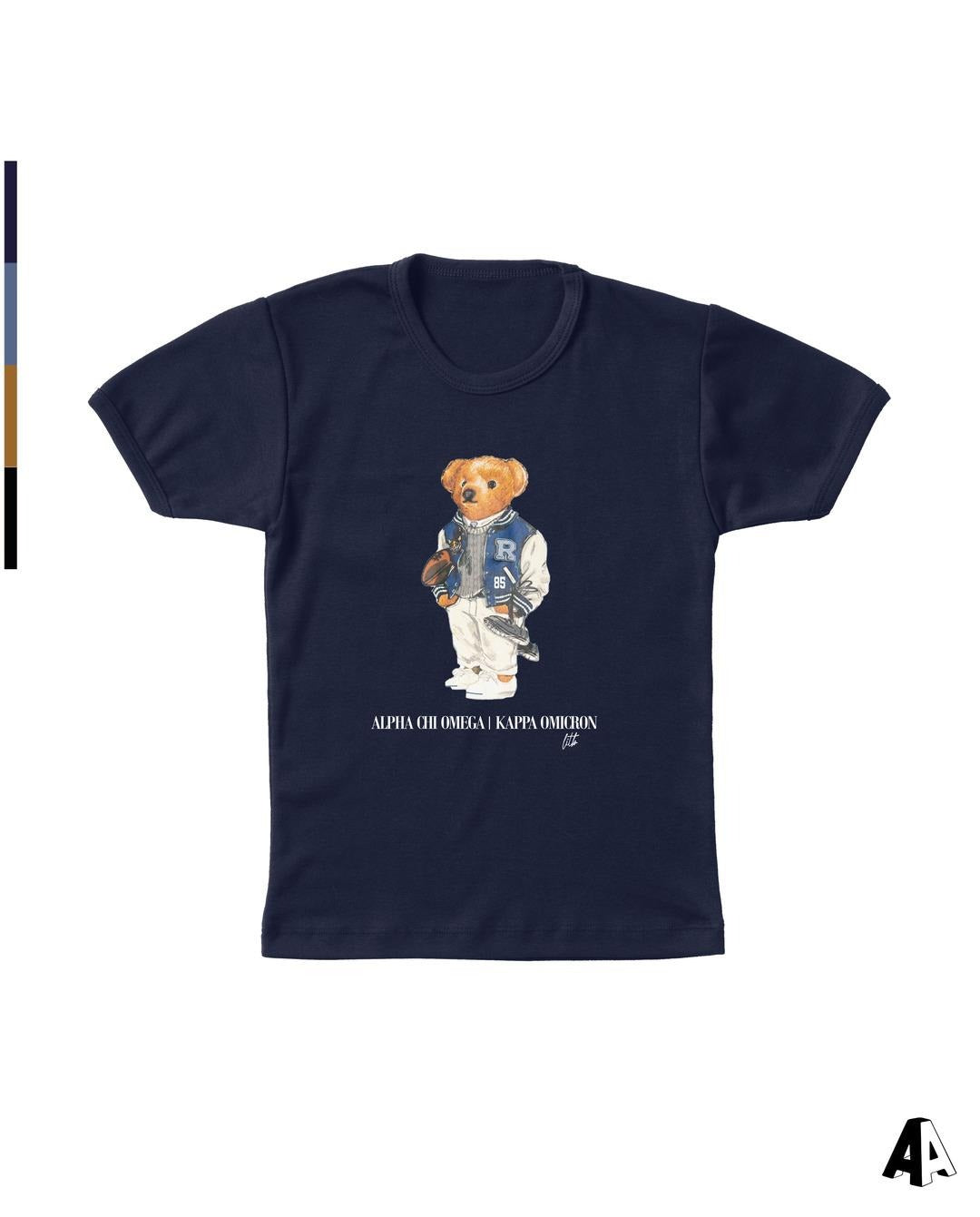 Bear Baby Tee Alpha Chi Omega High Point University