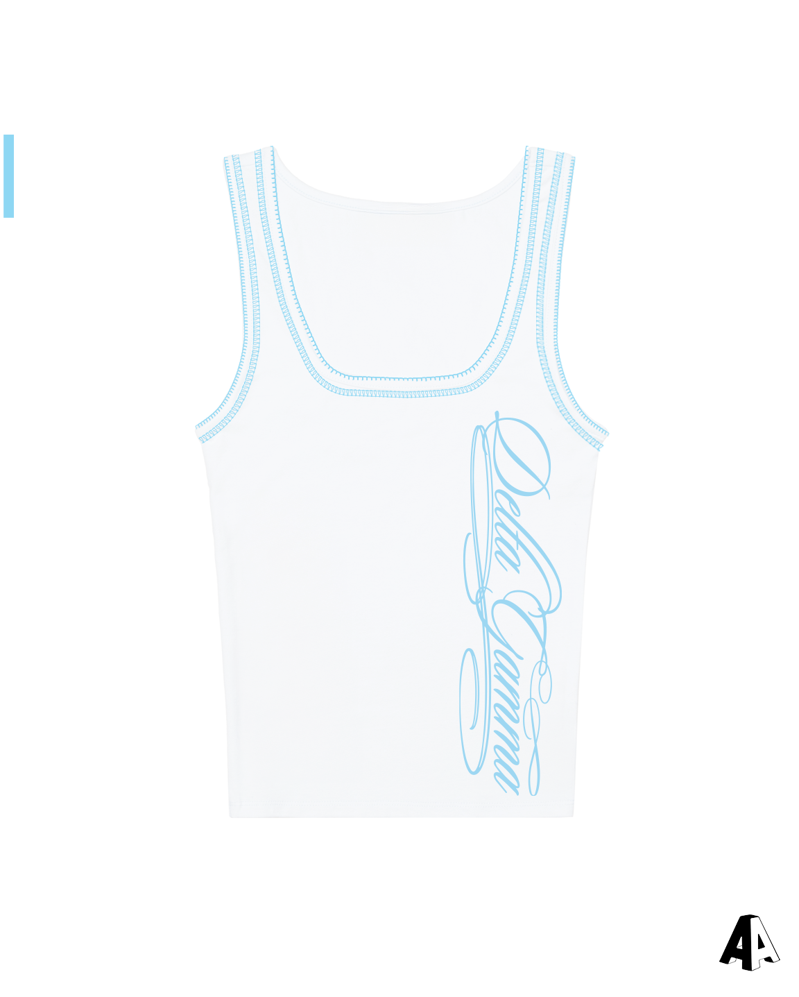 Square Neck Tank Top Delta Gamma San Diego State University