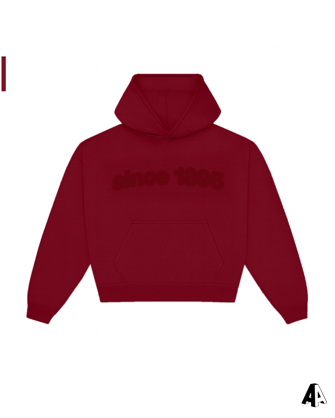 Distressed Patch Hoodie Chi Omega Kansas State University