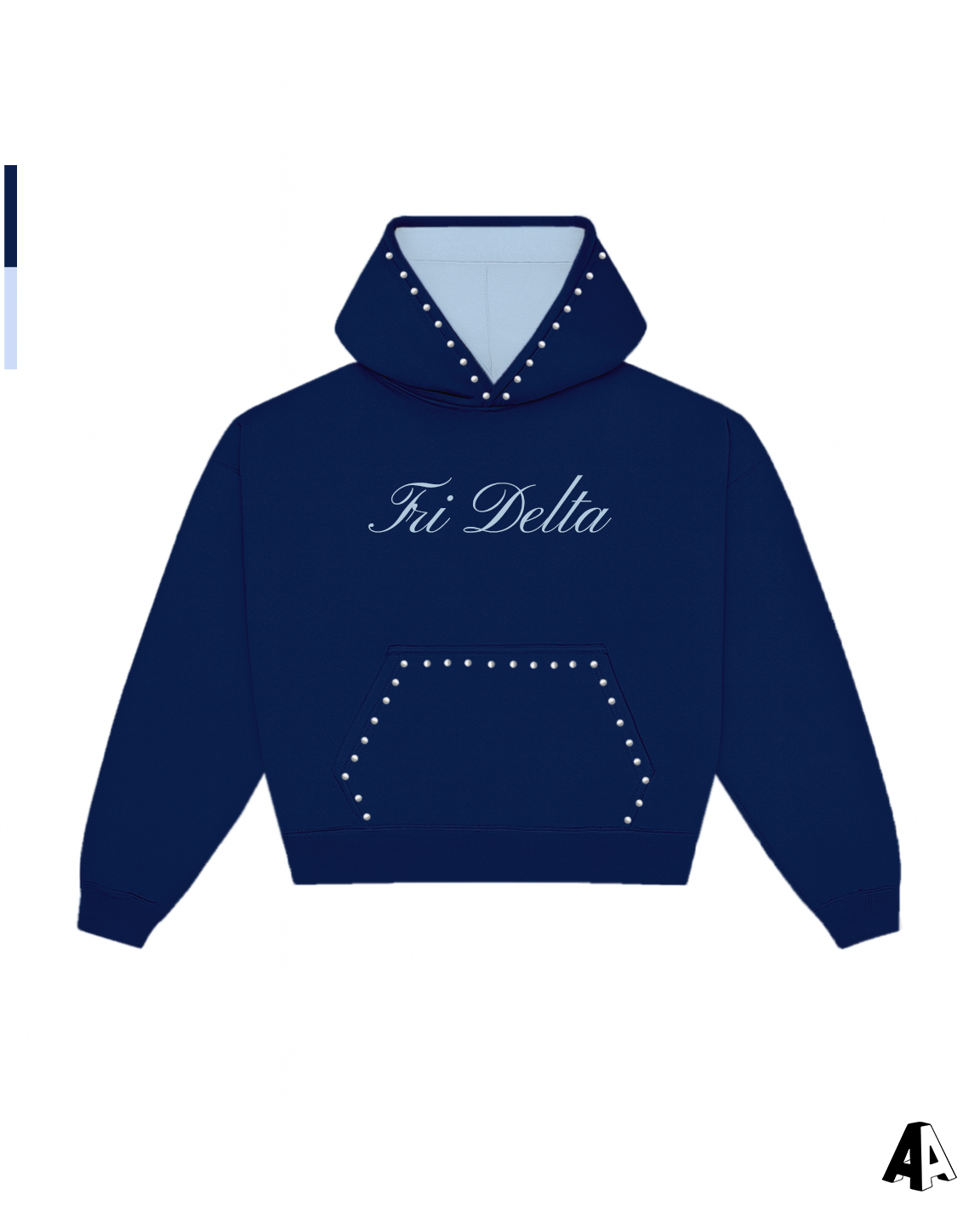 Stud Hoodie Delta Delta Delta Purdue University West Lafayette