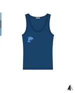 Dolphin Tank Top Delta Delta Delta Vanderbilt University