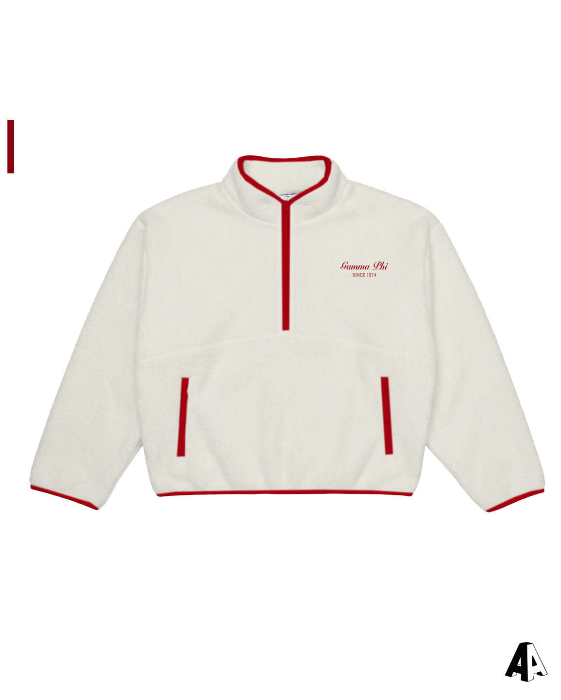Script Quarter Zip Gamma Phi Beta University of Georgia
