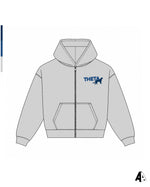 Grey Zip Up Kappa Alpha Theta Vanderbilt University