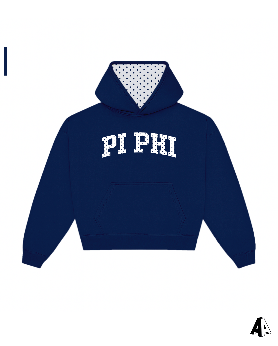 Polka Dot Hoodie Pi Beta Phi Lafayette College