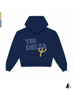 Trident Hoodie Delta Delta Delta College of Charleston