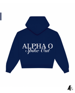 Spike Out Hoodie Alpha Omicron Pi University of Nevada, Reno
