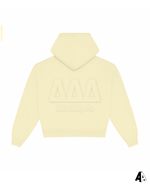 Distressed Appliqué Zip Up Delta Delta Delta University of Miami