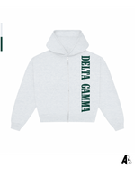 Game Day Zip Up Delta Gamma Michigan State University