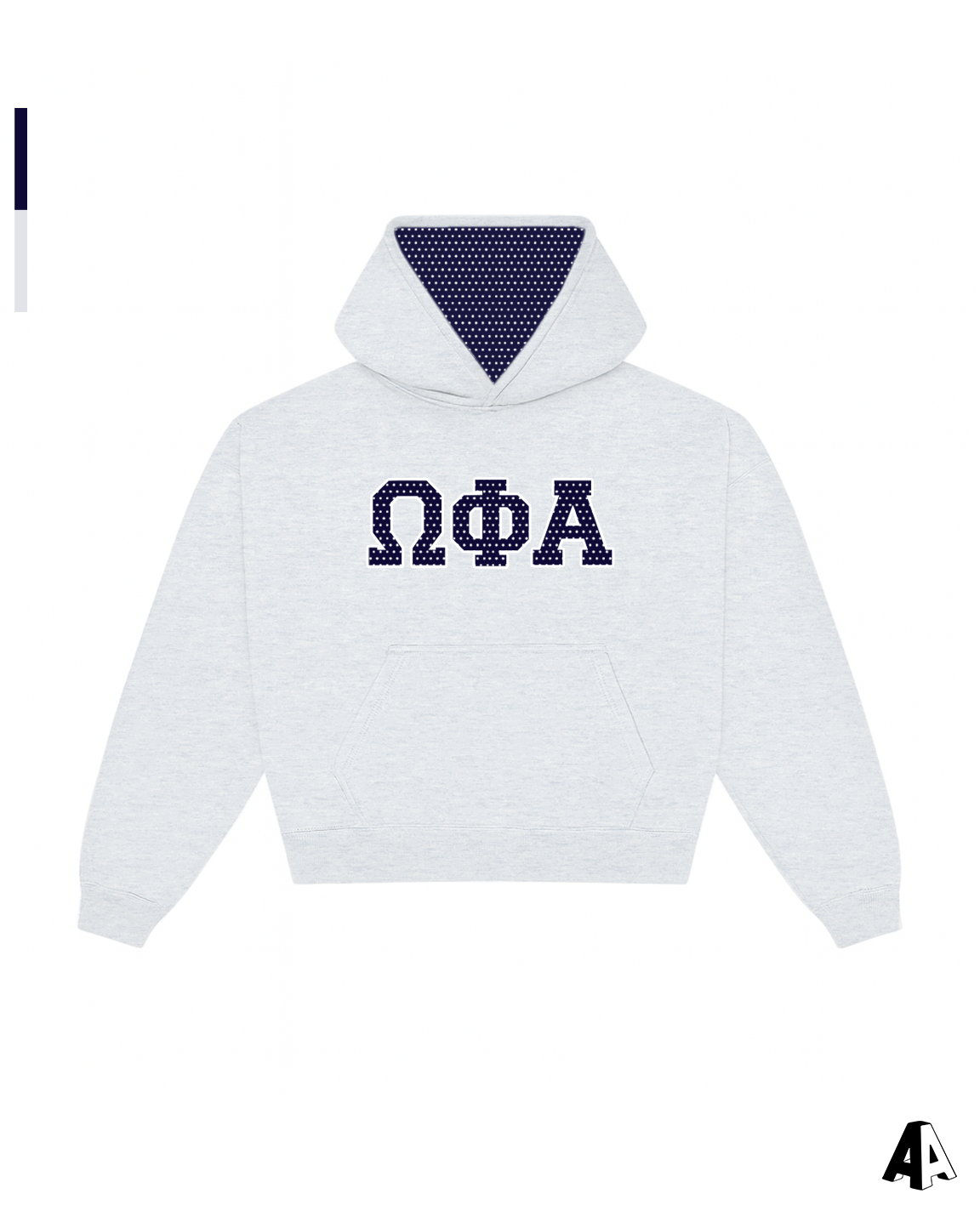 Ash Hoodie Omega Phi Alpha University of Pittsburgh